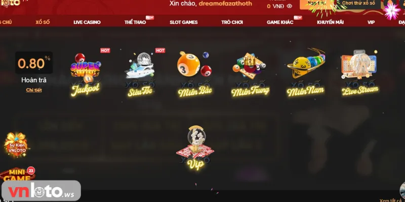 Tổng quan lô xiên Vnloto